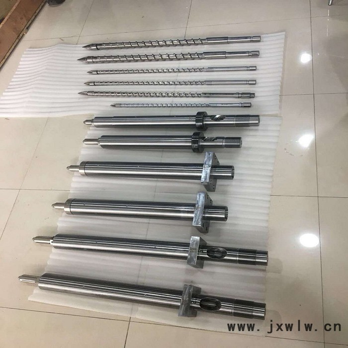 注塑機(jī)螺桿 注塑機(jī)料筒 東莞雙合金螺桿廠價(jià)批發(fā) 塑機(jī)配件海天機(jī)螺桿