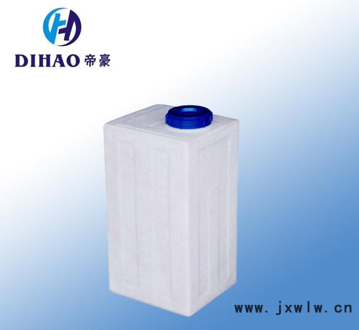 500L塑料攪拌桶方形塑料水箱 進(jìn)口PE加藥箱 方形滾塑加藥桶