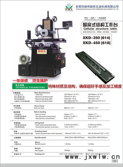 廠家促銷新快達(dá)618/818東莞高精度平面磨床