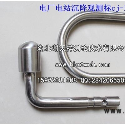湖北謝天祥cj-17其他量具高鐵橋墩沉降觀測(cè)點(diǎn) 不銹鋼U型保護(hù)環(huán)沉降觀測(cè)標(biāo)