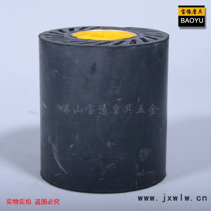 **拉絲機(jī)橡膠輪，專業(yè)批發(fā)生產(chǎn)橡膠輪，砂布橡膠輪