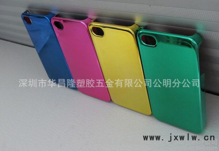 iphone5/4/4sUV真空電鍍加工真空鍍膜、+鐳雕、平面電鍍