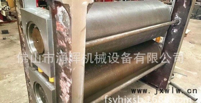 放卷機,壓花機，組合一體使用
