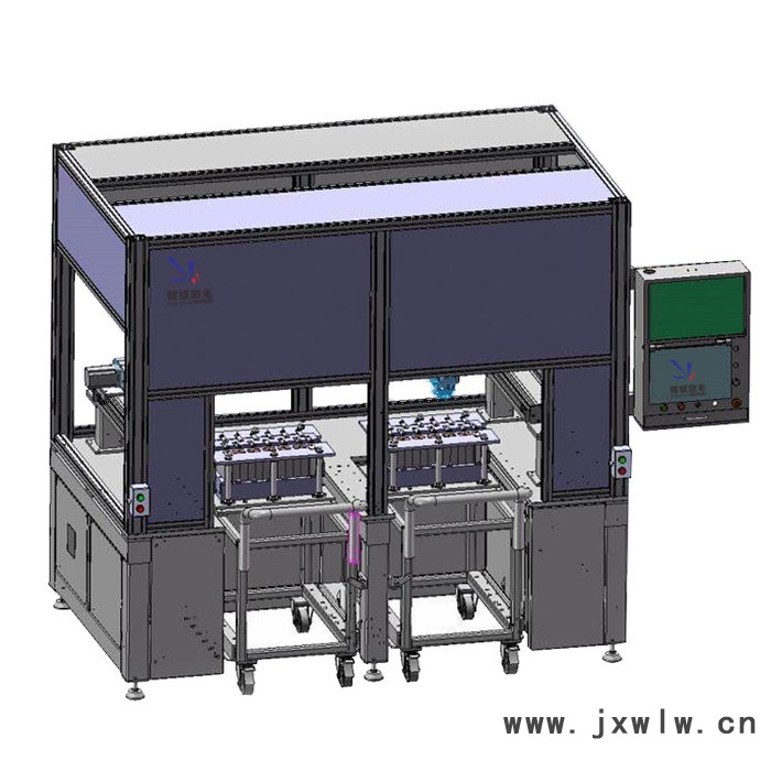18650電池模組激光焊接機(jī) 儲能電池模組激光焊接機(jī) 雙工位激光焊接機(jī)