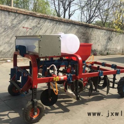 富田花生打藥覆膜機(jī) 農(nóng)用兩行花生播種機(jī)花生起壟覆膜噴藥機(jī)