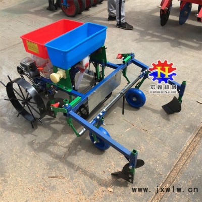 宏博 農(nóng)用起壟噴藥覆膜機(jī) 黃豆鋪膜播種機(jī) 小型噴藥覆膜機(jī)