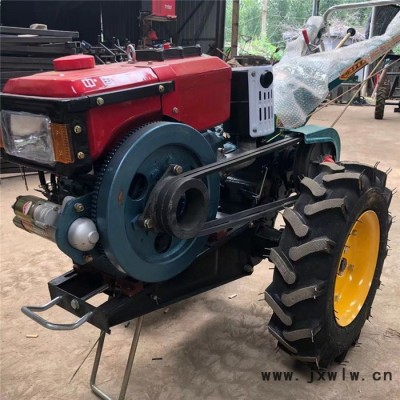 手扶旋耕機(jī) 電啟動(dòng)手扶起隆覆膜機(jī) 座駕式小型手扶拖拉機(jī)