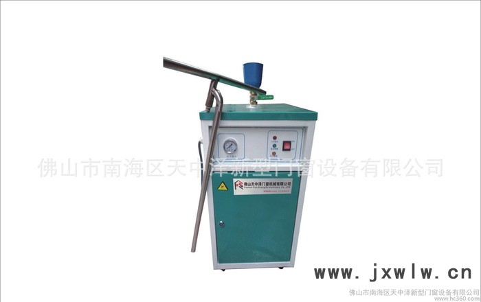 鋁合金移門型材90度切割機(jī)玻璃清洗機(jī)覆膜機(jī)收縮膜機(jī)