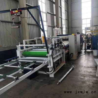 亞克力涂膠平面板材貼紙機(jī) 自動(dòng)推板熱熔膠pur貼面機(jī) 自動(dòng)斷紙切割復(fù)合機(jī)