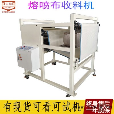 佑億生產(chǎn)熔噴布成網(wǎng)收卷分切機 寬幅2000 1600無紡布自動收料機廠家