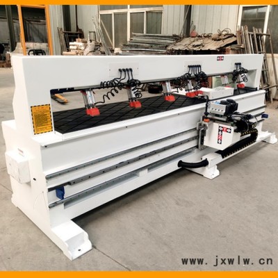 遠浩 紅外線定位激光側孔機 全自動數(shù)控開槽機 家具鏈接件開槽機