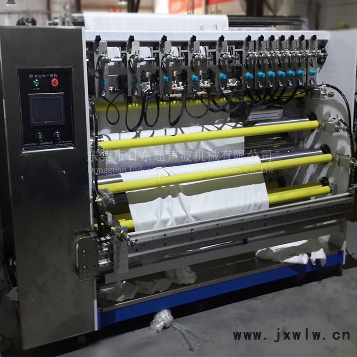 特斯林餐墊分條橫切一體機(jī) 沙灘椅面料分切 無塵布裁切機(jī) 超聲波無塵布分條機(jī)分切機(jī)切布機(jī)