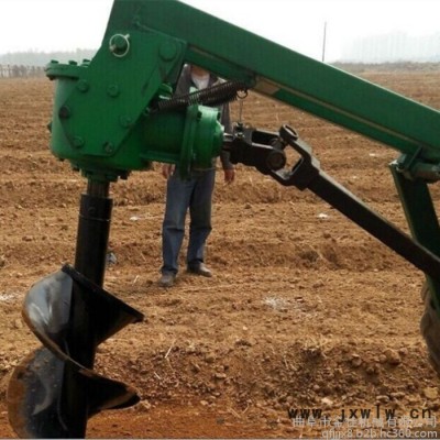 大馬力汽油鉆地機 金佳手提式打孔機 便攜式手提挖坑機
