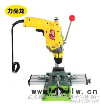 新款手電鉆支架 電鉆變臺鉆萬用支架 佛珠臺鉆 帶旋轉夾持位置