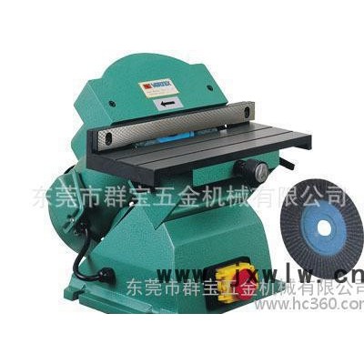 原裝臺灣鷹牌砂布輪倒角機VCF-500S，電動倒角機
