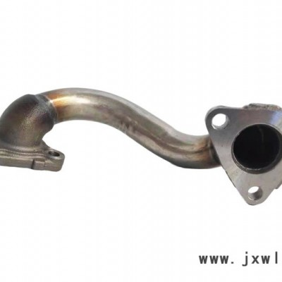 HITACHI/日立-日立挖掘機(jī)配件-五十鈴發(fā)動(dòng)機(jī)配件-五十鈴4HK1/ZX200-3廢氣管-EGR冷卻管接到排氣歧管