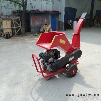 臥式樹枝秸稈粉碎設(shè)備 果園修剪枝條碎枝機(jī) 多用途碎枝機(jī)廠家