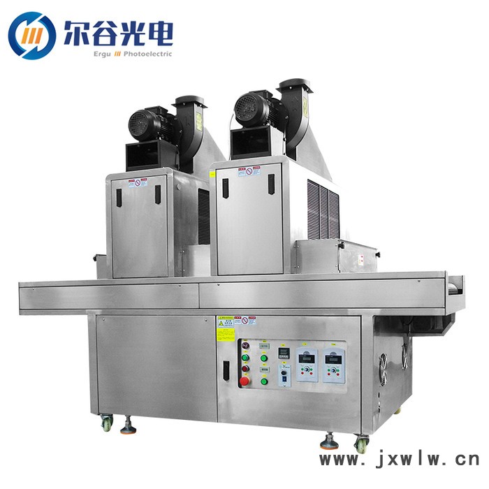 爾谷光電紫外線UV膠光固機(jī) UV涂料油漆干燥設(shè)備雙燈UV固化機(jī) 低溫UV固化爐