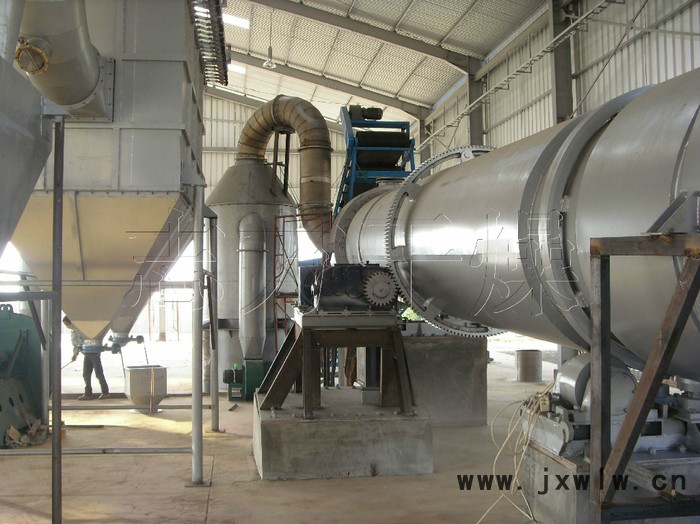 HZG型磁粉直接加熱式回轉(zhuǎn)滾筒干燥機，志方干燥設(shè)備