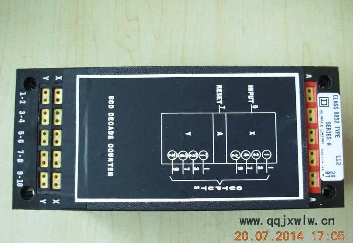 Square D美國BCD十進(jìn)制計(jì)數(shù)器class 8852 L12