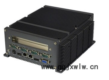 順元TBX-504高性能板載P8600處理器板載2G內(nèi)存帶1個(gè)PCI插槽的無(wú)風(fēng)扇嵌入式工控機(jī)