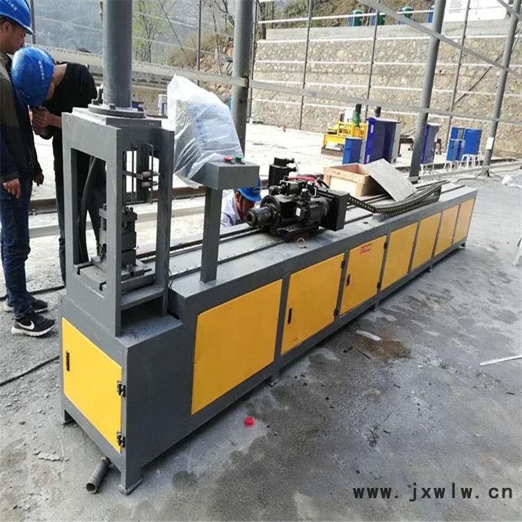 小導管開槽機河南益工小導管沖孔機